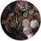 Melli Mello - Wild Beauty - Wall Circle - Ø 100 - Muurcirkel - Wanddecoratie - Dibond - Voor Binnen & Buiten - Woonaccessoire - Kunst - Schilderij