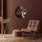 Melli Mello - Wild Beauty - Wall Circle - Ø 100 - Muurcirkel - Wanddecoratie - Dibond - Voor Binnen & Buiten - Woonaccessoire - Kunst - Schilderij