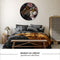 Melli Mello - Wild Beauty - Wall Circle - Ø 70 - Muurcirkel - Wanddecoratie - Dibond - Voor Binnen & Buiten - Woonaccessoire - Kunst - Schilderij