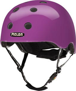 Melon Fietshelm Rainbow Purp Junior Polycarbonaat Mt 44-50 Cm