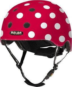 Melon Fietshelm Urban Active Dotty Polycarbonaat Mt 46-52 Cm