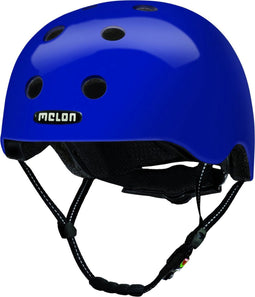 Melon Fietshelm Urban Active Polycarbonaat Blauw Mt 46-52 Cm