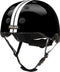 Melon Fietshelm Urban Active Polycarbonaat Zwart/wit Mt 58-63 Cm
