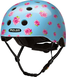 Melon Fietshelm Urban Active Roses Polycarbonaat Mt 52-58 Cm