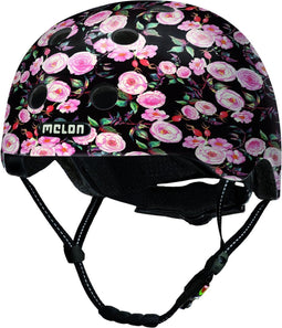 Melon Kinderhelm Urban Active Junior 46-52 Cm Zwart/roze Mt Xxs/s