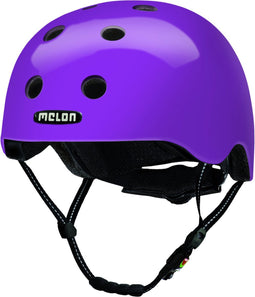 Melon Rainbow Purple Fietshelm - Maat XL-XXL (58-63cm) - Paars
