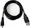 Adj 320-00090 USB-kabel 1,8 m USB 2.0 USB A Micro-USB B Zwart