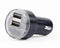 Gembird EG-U2C2A-CAR-02 - USB-autolader 2-poorts 5 V / 2.1 A - Ingebouwde beveiliging - Zwart