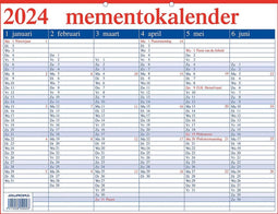 Memento kalender 2025 BE - NL 42x33cm