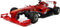 RC race auto - rood - 1:12 schaal - 15m bereik