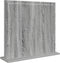 vidaXL - Make-upspiegel - met - LED-verlichting - Grijs - Sonoma - 60x55x18 - cm