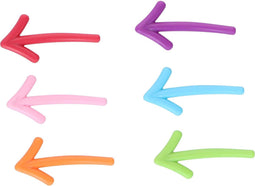 Memo Mini Magneet Pijl - 6 stuks 5,3 x 2,6 x 0,5 cm - Pijlmagneetjes - Koelkast