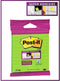 Memoblok 3m post-it 101x101 ss groen met lijn