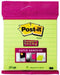 Memoblok 3m post-it 101x101 ss groen met lijn