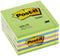 Memoblok 3M Post-it 2028 76x76mm kubus neon groen
