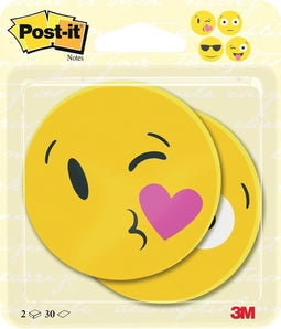 Memoblok 3m post-it 2030-emo smiley | 16 stuks