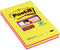 Memoblok 3m post-it 584 127x203mm ss lijn ass kl