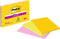 Memoblok 3M Post-it 6445 Super Sticky 152x101mm assorti