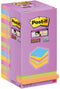 Memoblok 3m post-it 654 76x76mm color notes | 550 stuks