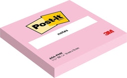 Memoblok 3m post-it 654 76x76mm pnk