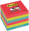 Memoblok 3M Post-it 654 Super Sticky 76x76mm Bora Bora