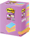 Memoblok 3m post-it 655 127x76mm color notes | 300 stuks