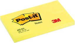 Memoblok 3M Post-it 655 76x127mm neon geel