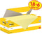 Memoblok 3m post-it 655-cy 76x127mm geel | 6 stuks