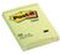 Memoblok 3M Post-it 656 51x76mm geel - 12 stuks