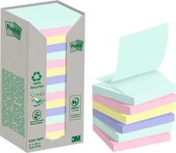 Memoblok 3m post-it z-note r330 76x76mm recycle