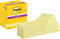 Memoblok post-it 655 super sticky 76x127mm geel