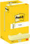 Memoblok post-it z-note r330 76x76mm canary yellow | 12 stuks