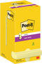 Memoblok post-it z-note s330 super sticky geel | 12 stuks