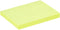 Memoblok Quantore 76x101mm geel | 6 stuks
