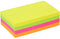 Memoblok Quantore 76x127mm neon assorti 4 kleuren | 36 stuks
