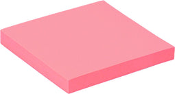 Memoblok Quantore 76x76mm neon roze | 6 stuks