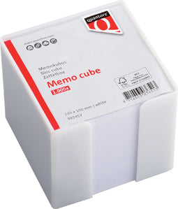 Memokubus Quantore 10x10x9cm wit met 900vel