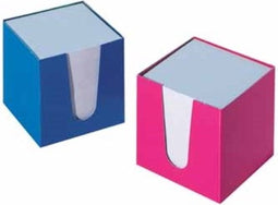 Memokubus witte blaadjes