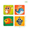 Memory Spel Lisciani Kinderpuzzel Tactiel 24 Onderdelen 7 x 0,1 x 7 cm (6 Stuks)
