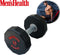 Men's Health Urethane Dumbbell 25 kg - Crossfit - Oefeningen - Fitness gemakkelijk thuis - Fitnessaccessoire