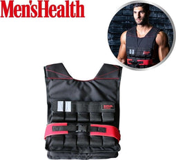 Men's Health Weight Vest 20 kg- Crossfit - Oefeningen - Fitness gemakkelijk thuis - Fitnessaccessoire
