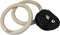 Men's Health Wooden Gym Rings - Crossfit - Oefeningen - Fitness gemakkelijk thuis - Fitnessaccessoire