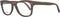 Men'Spectacle frame Dsquared2 DQ5136-057-51 Brown (Ø 51 mm) (ø 51 mm)