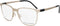 Men'Spectacle frame Porsche P8275-B Golden (ø 55 mm)