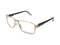 Men'Spectacle frame Porsche P8290-D Golden (ø 56 mm)