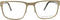 Men'Spectacle frame Porsche P8291-D Golden (ø 55 mm)