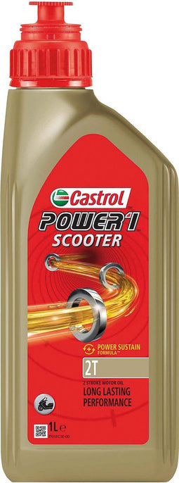 Mengolie 2-Takt olie Castrol Power RS Scooter 2T (1L)