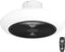 EGLO Sayulita - Plafondlamp met ventilator - 45,5cm - 3 snelheden - Wit/Zwart