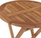 vidaXL - Tuintafel - inklapbaar - 60 - cm - massief - teakhout