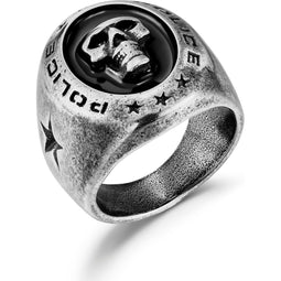 Menring metaal voor de politie 66 Zilver 32022904